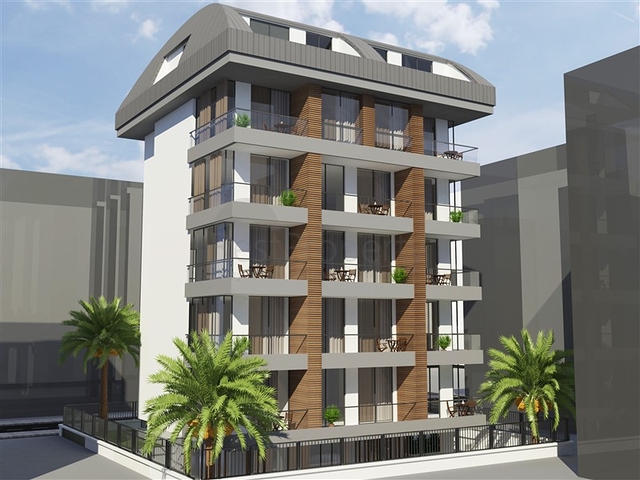 مشروع سكني قيد الانشاء في مركز الانيا 