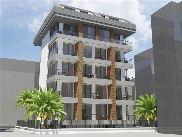 مشروع سكني قيد الانشاء في مركز الانيا 