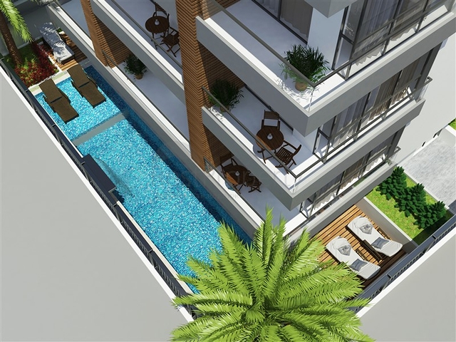 مشروع سكني قيد الانشاء في مركز الانيا 