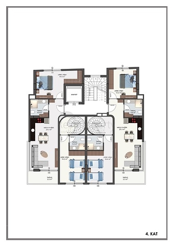 مشروع سكني قيد الانشاء في مركز الانيا 