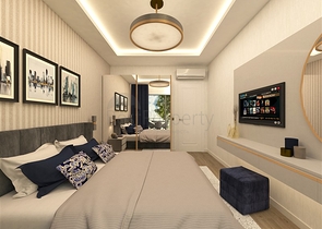 مشروع سكني قيد الانشاء في مركز الانيا 