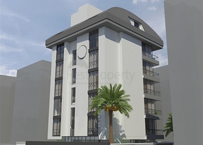 مشروع سكني قيد الانشاء في مركز الانيا 