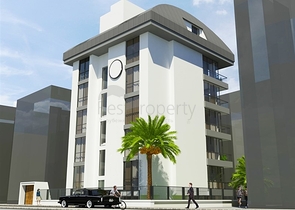 مشروع سكني قيد الانشاء في مركز الانيا 