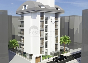 مشروع سكني قيد الانشاء في مركز الانيا 