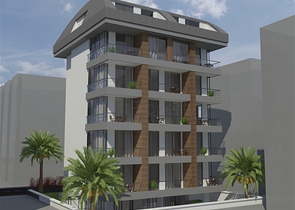 مشروع سكني قيد الانشاء في مركز الانيا 