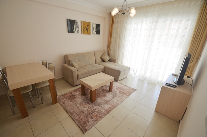 شقة غرفة وصالة - مفروشة ضمن مجمع سكني في مهموتلار / الانيا 