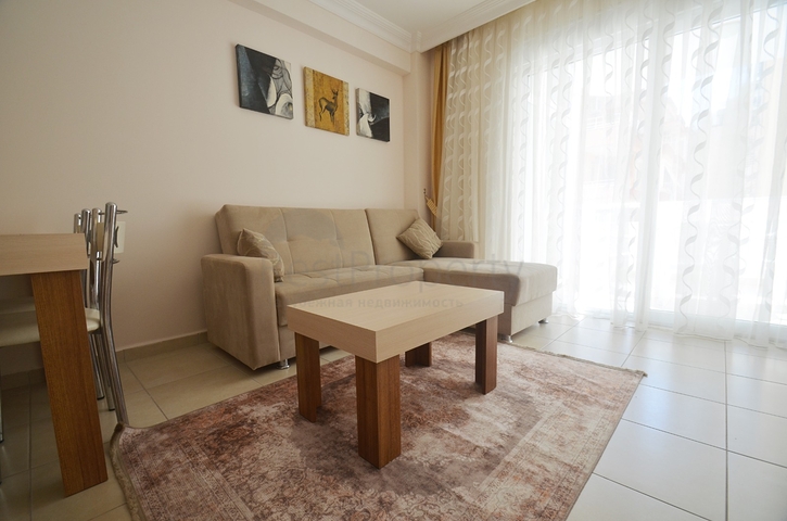 شقة غرفة وصالة - مفروشة ضمن مجمع سكني في مهموتلار / الانيا 