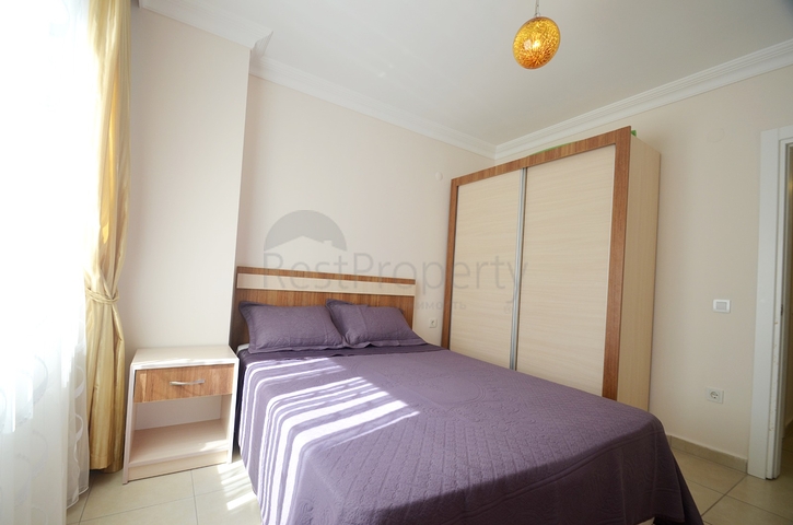 شقة غرفة وصالة - مفروشة ضمن مجمع سكني في مهموتلار / الانيا 