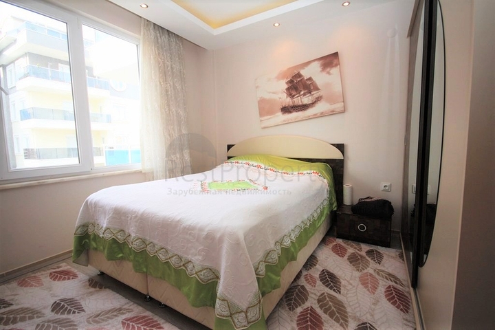 شقة غرفتين وصالة مفروشة ضمن مجمع سكني في توسمور / الانيا 