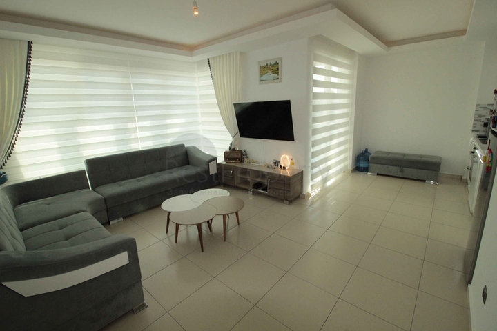 اطلالة بحر - شقة غرفتين وصالة ضمن مجمع سكني خمس نجوم في توسمور / الانيا 