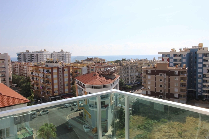 اطلالة بحر - شقة غرفتين وصالة ضمن مجمع سكني خمس نجوم في توسمور / الانيا 