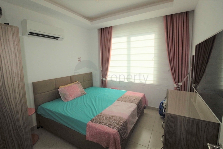 اطلالة بحر - شقة غرفتين وصالة ضمن مجمع سكني خمس نجوم في توسمور / الانيا 