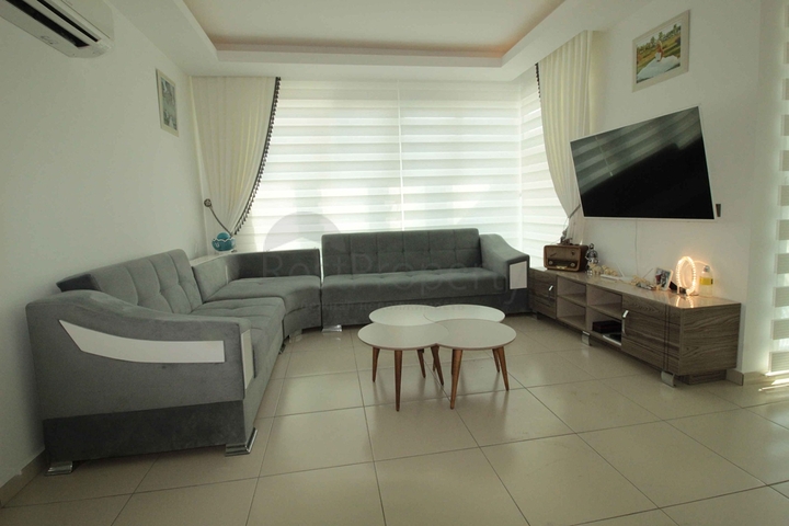 اطلالة بحر - شقة غرفتين وصالة ضمن مجمع سكني خمس نجوم في توسمور / الانيا 