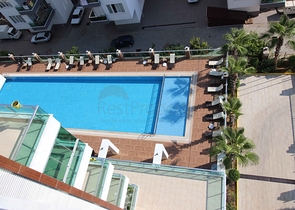 اطلالة بحر - شقة غرفتين وصالة ضمن مجمع سكني خمس نجوم في توسمور / الانيا 