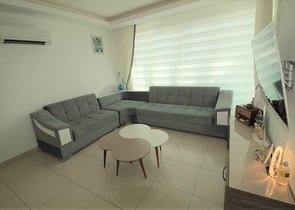 اطلالة بحر - شقة غرفتين وصالة ضمن مجمع سكني خمس نجوم في توسمور / الانيا 