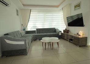 اطلالة بحر - شقة غرفتين وصالة ضمن مجمع سكني خمس نجوم في توسمور / الانيا 