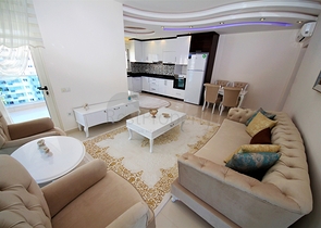 اول صف على البحر - شقة فاخرة ضمن مجمع خمس نجوم في الانيا 