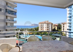 اطلالة بحر ونهر - شقة فاخرة في توسمور / الانيا 