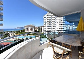 اطلالة بحر ونهر - شقة فاخرة في توسمور / الانيا 