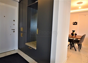 شقة مفروشة غرفة وصالة ضمن مجمع فاخر في مهموتلار / الانيا 