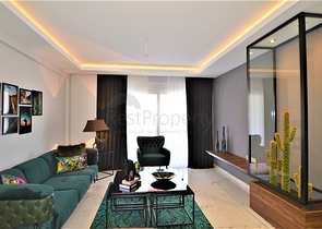 شقة مفروشة غرفة وصالة ضمن مجمع فاخر في مهموتلار / الانيا 