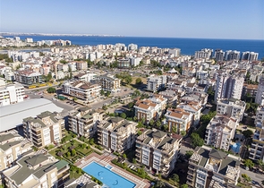 شقة دوبلكس 5 + 1 مع الأثاث في ليمان كونيالتي