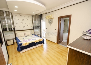 شقة دوبلكس 5 + 1 مع الأثاث في ليمان كونيالتي