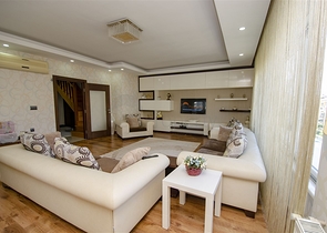 شقة دوبلكس 5 + 1 مع الأثاث في ليمان كونيالتي