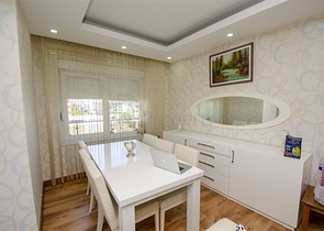 شقة دوبلكس 5 + 1 مع الأثاث في ليمان كونيالتي