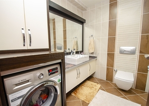 شقة دوبلكس 5 + 1 مع الأثاث في ليمان كونيالتي