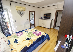 شقة دوبلكس 5 + 1 مع الأثاث في ليمان كونيالتي