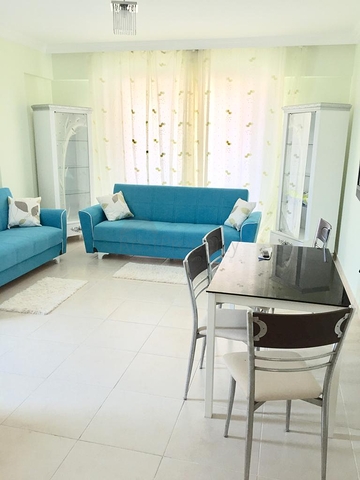 شقة استديو مفروشة ضمن مجمع يضم كافة الخدمات في مهموتلار / الانيا 