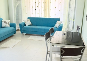 شقة استديو مفروشة ضمن مجمع يضم كافة الخدمات في مهموتلار / الانيا 