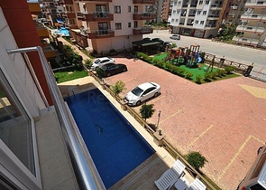 شقة استديو مفروشة ضمن مجمع يضم كافة الخدمات في مهموتلار / الانيا 