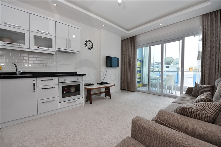 شقة استديو مفروشة ضمن مجمع سكني في مهموتلار / الانيا 