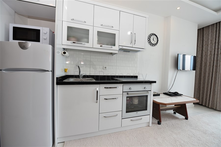 شقة استديو مفروشة ضمن مجمع سكني في مهموتلار / الانيا 