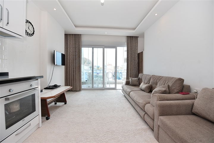 شقة استديو مفروشة ضمن مجمع سكني في مهموتلار / الانيا 