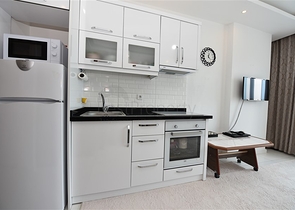 شقة استديو مفروشة ضمن مجمع سكني في مهموتلار / الانيا 