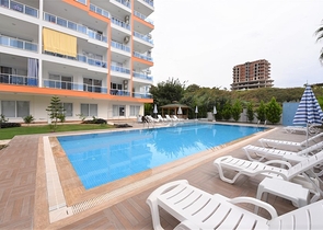 شقة استديو مفروشة ضمن مجمع سكني في مهموتلار / الانيا 