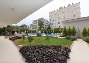 شقة استديو مفروشة ضمن مجمع سكني في مهموتلار / الانيا 