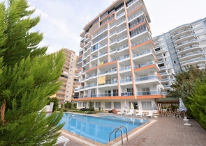 شقة استديو مفروشة ضمن مجمع سكني في مهموتلار / الانيا 