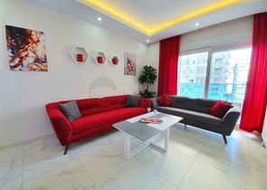 شقة غرفة وصالة ضمن مجمع سكني في مهموتلار / الانيا 