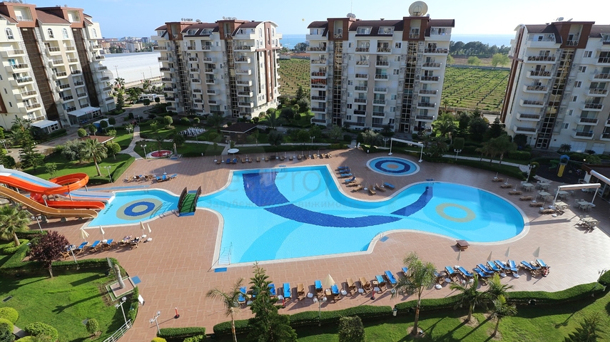 شقة استديو  مفروشة ضمن مجمع خمس نجوم في افسلار / الانيا 