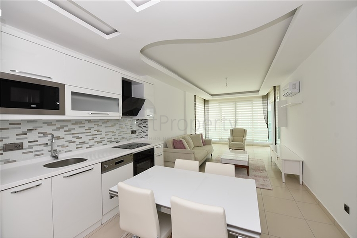 شقة غرفة وصالة مفروشة ضمن مجمع سكني خمس نجوم في توسمور / الانيا 