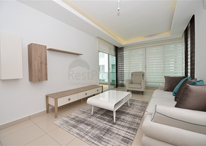 شقة مفروشة من تصميم غرفة وصالة ضمن مجمع خمس نجوم في الانيا 