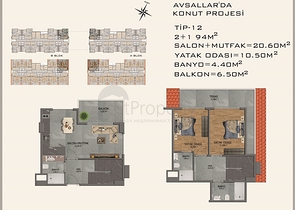 مشروع استثماري في افسلار / الانيا - بدفعة اولى 30% 