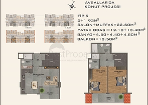 مشروع استثماري في افسلار / الانيا - بدفعة اولى 30% 