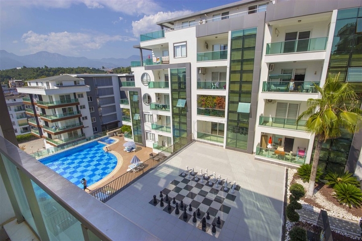 شقة مفروشة ضمن مجمع فاخر في كاستل / الانيا 