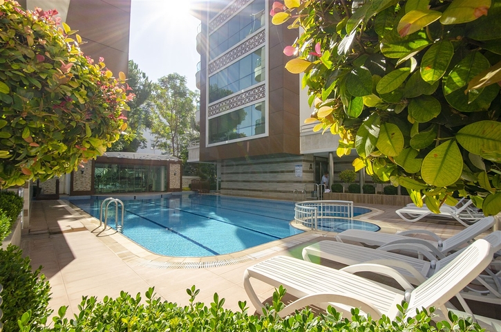 شقة النخبة 1 +1 مع الأثاث 150 متر من البحر ومشروع المارينا