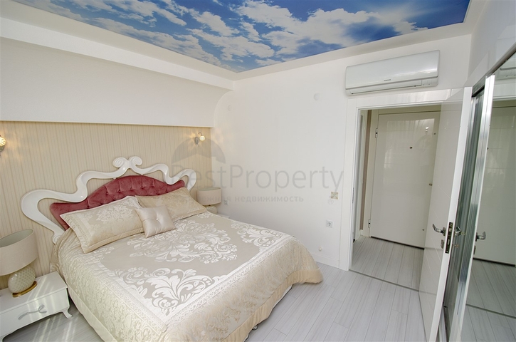 شقة النخبة 1 +1 مع الأثاث 150 متر من البحر ومشروع المارينا